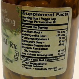Adrenal RX — 02-supplement-facts