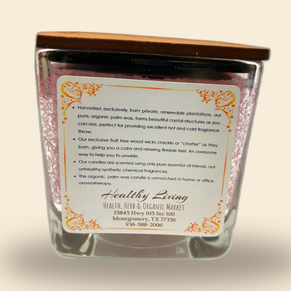 Apple Cinnamon Palm Wax Candle (12 OZ) — 02-supplement-facts