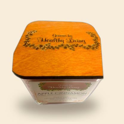 Apple Cinnamon Palm Wax Candle (12 OZ) — 03-description