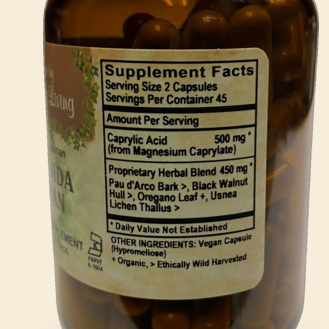 Candida Clean — 02-supplement-facts