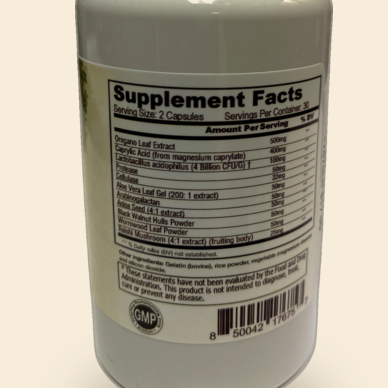 Candida Complex — 02-supplement-facts