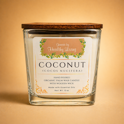 Coconut Palm Wax Candle (12 OZ)