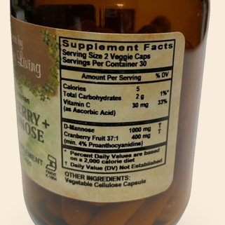 Cranberry D-Mannose — 02-supplement-facts