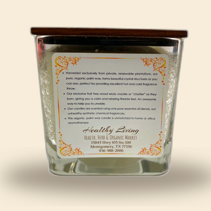 Gardenia Palm Wax Candle (12 OZ) — 02-supplement-facts