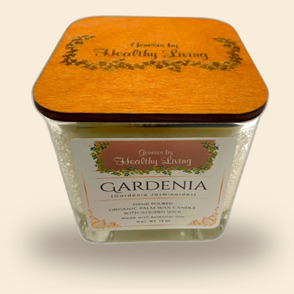 Gardenia Palm Wax Candle (12 OZ) — 03-description