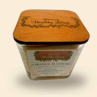 Orange Blossom Palm Wax Candle (12 OZ) — 03-description