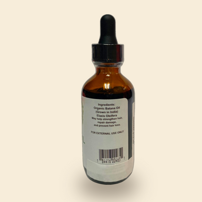 Organic Batana Oil - Pure Hair & Skin Repair Oil (2 FL OZ) — 02-supplement-facts