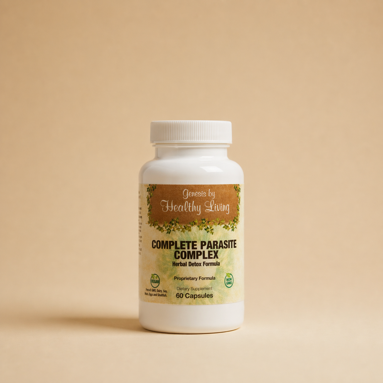 Parasite Complex product image on cream background