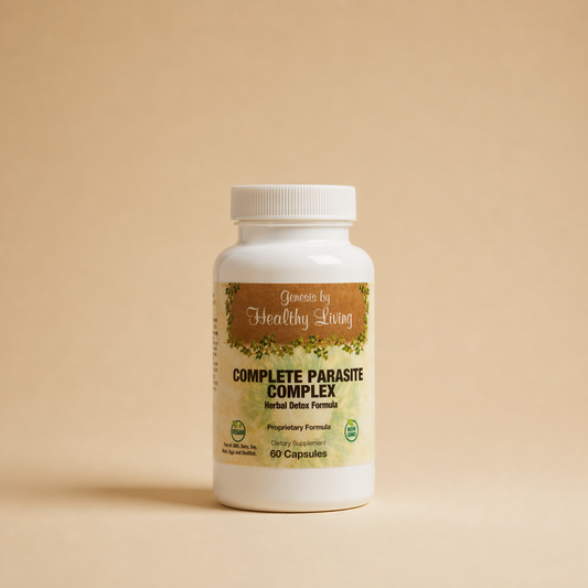 Parasite Complex product image on cream background