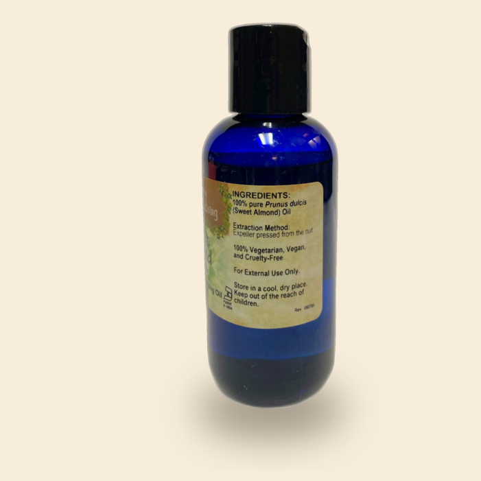 Sweet Almond Oil - Pure Moisturizing Carrier Oil (4 FL OZ) — 02-supplement-facts