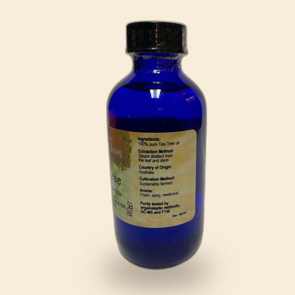 Tea Tree Essential Oil (4 FL OZ) — 02-supplement-facts
