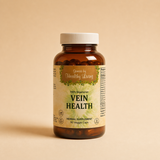 Vein Health product image on cream background